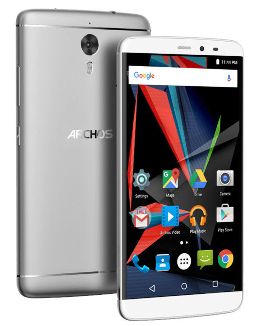 Смартфон Archos Diamond 2 Note получил SoC Helio X10 и шестидюймовый дисплей при цене 33 999 рублей