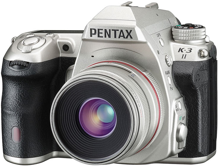 В продаже камера Pentax K-3 II Silver Edition должна появиться в конце весны