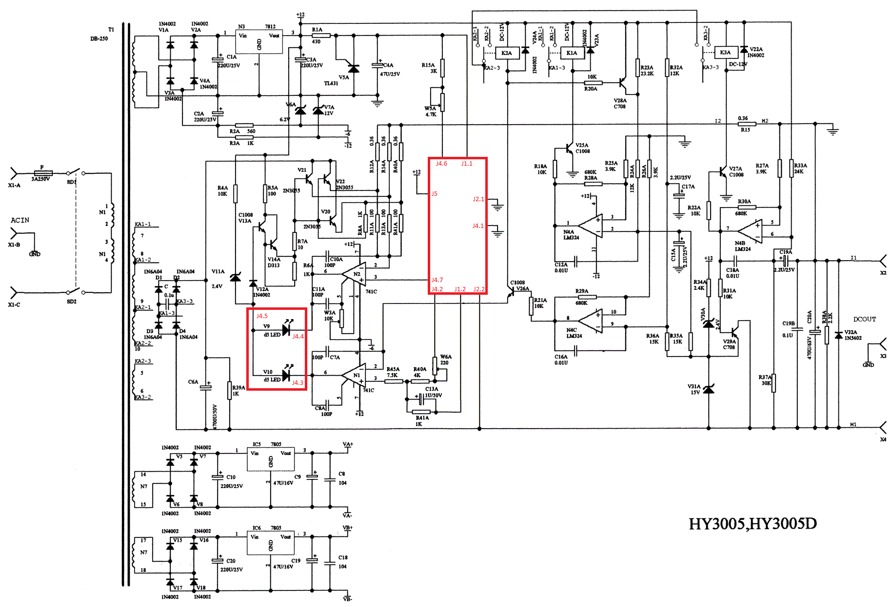 Блок питания yizhan ryi 3005 схема