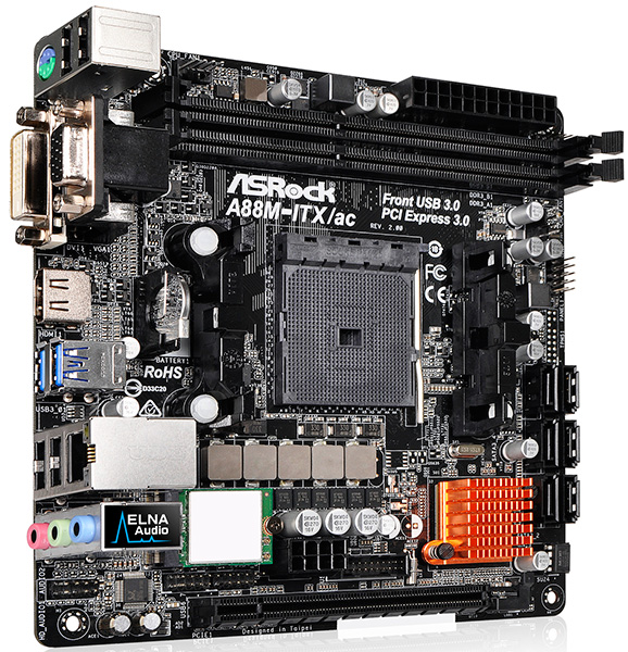 ASRock A88M-ITX/ac R2.0