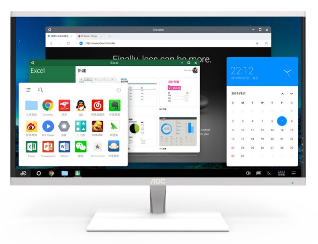 Моноблок AOC Mars AiO PC работает под управлением Remix OS и основан на SoC Amlogic S905