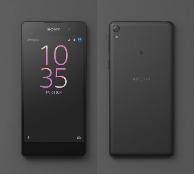 Смартфон Sony Xperia E5 будет выполнен в новом стиле