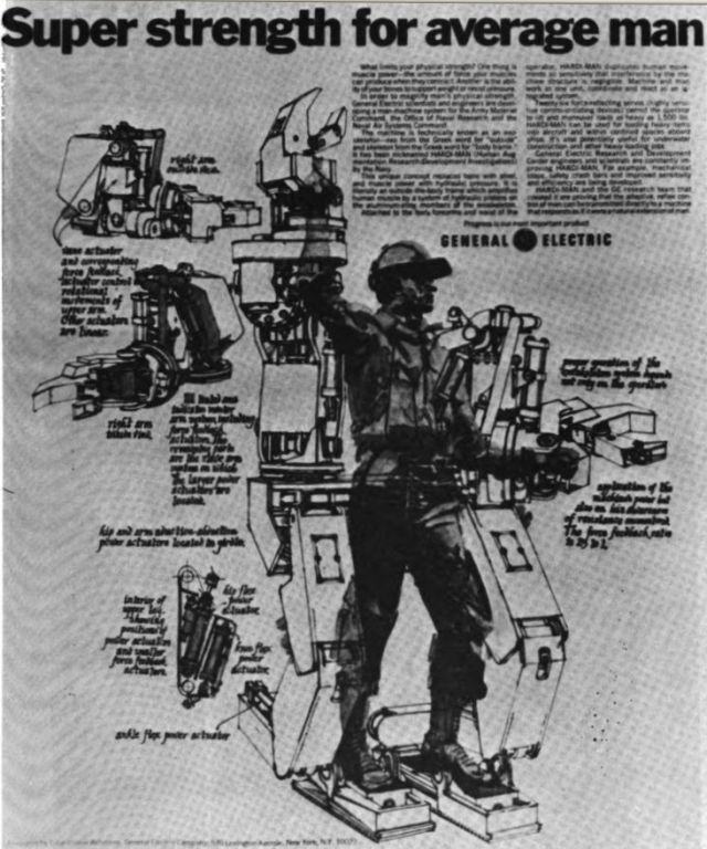 G.E. Hardiman — первый в мире экзоскелет из 60-х годов прошлого века - 5