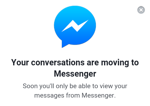 Facebook отключил обмен сообщениями в мобильной версии, заставляя всех установить Messenger - 1