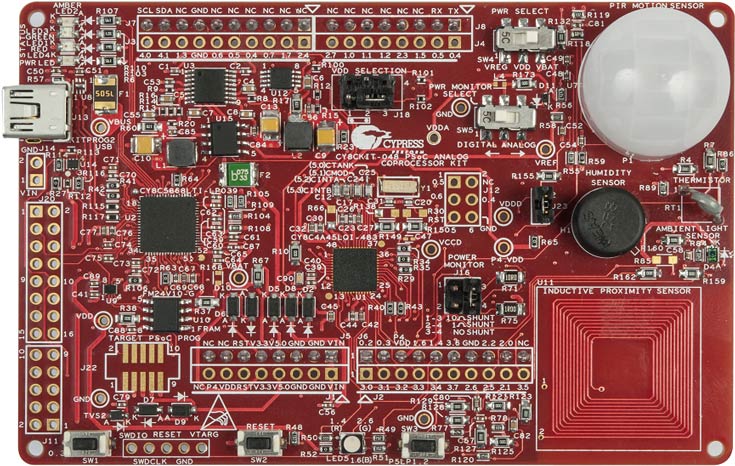 Микросхема Cypress PSoC Analog Coprocessor предназначена для устройств интернета вещей