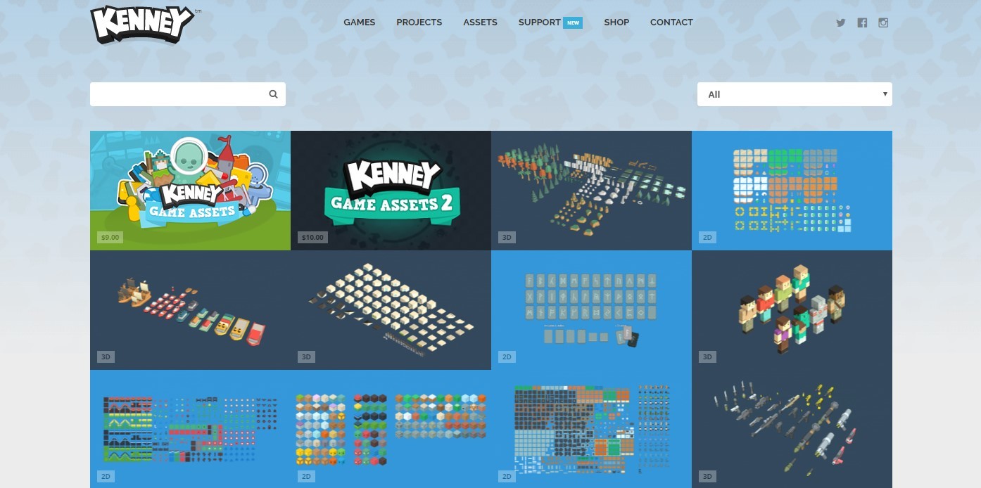 10 полезных сайтов с 2D ресурсами для игр