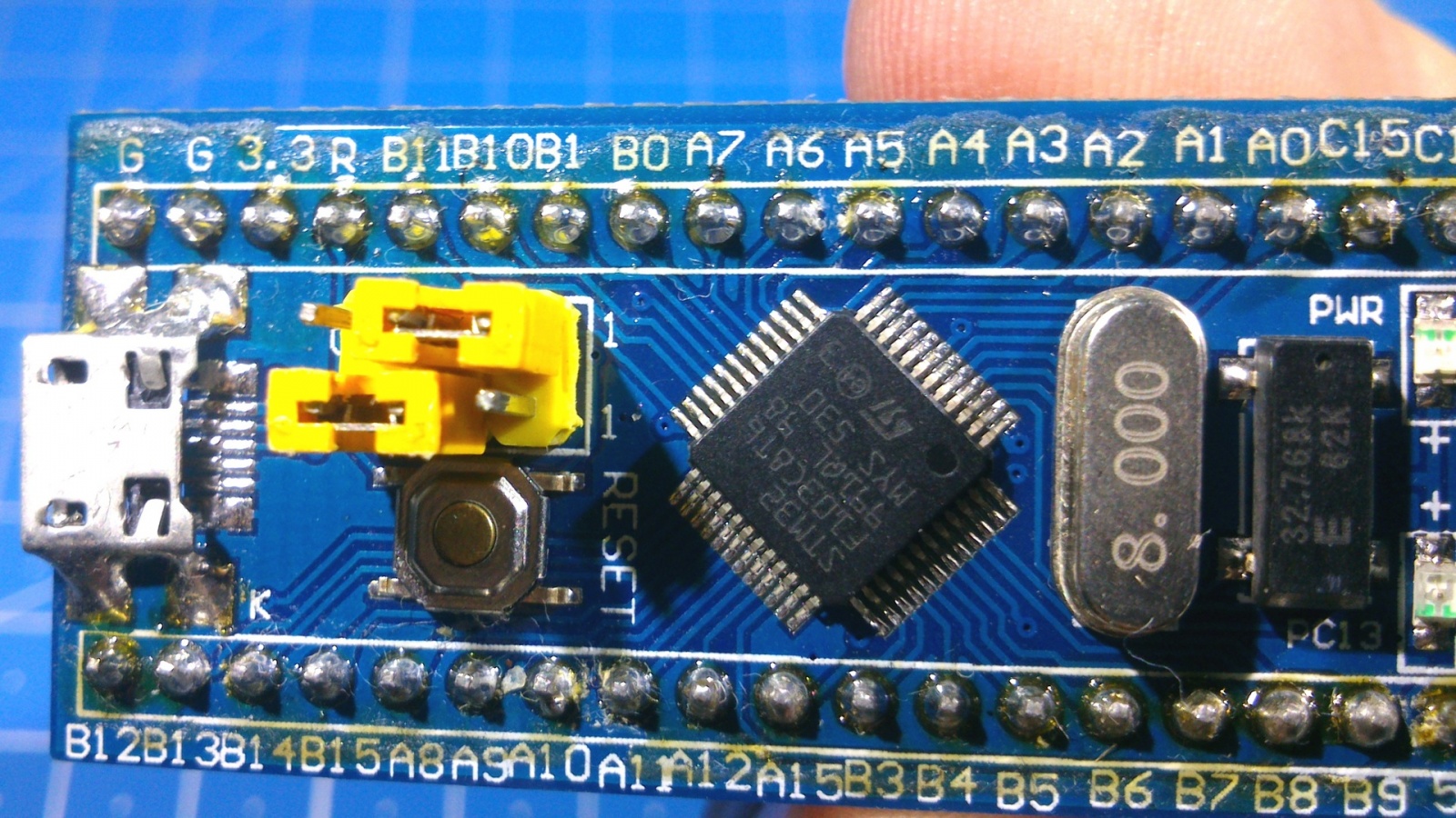 Прошивка stm32 через arduino ide stlink