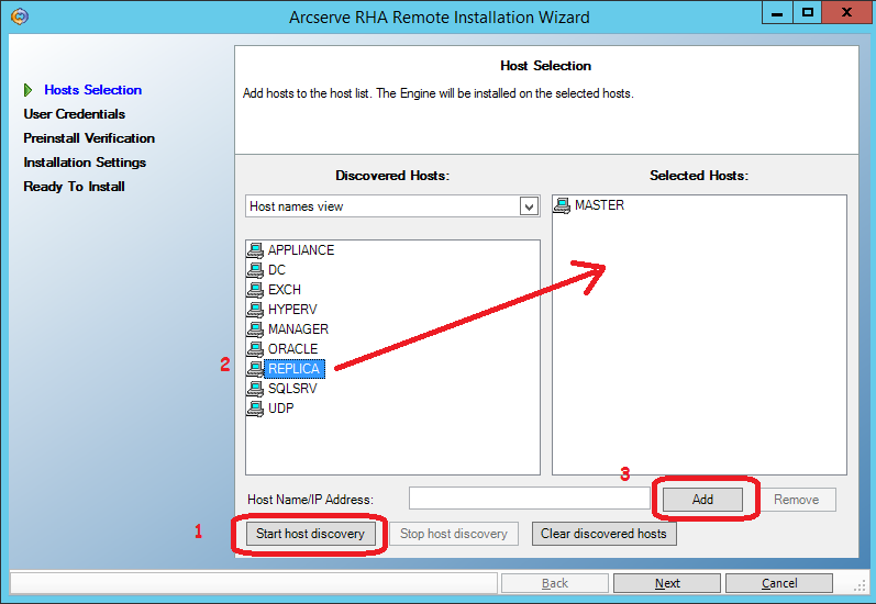 Verify version. Arcserve Hardware.