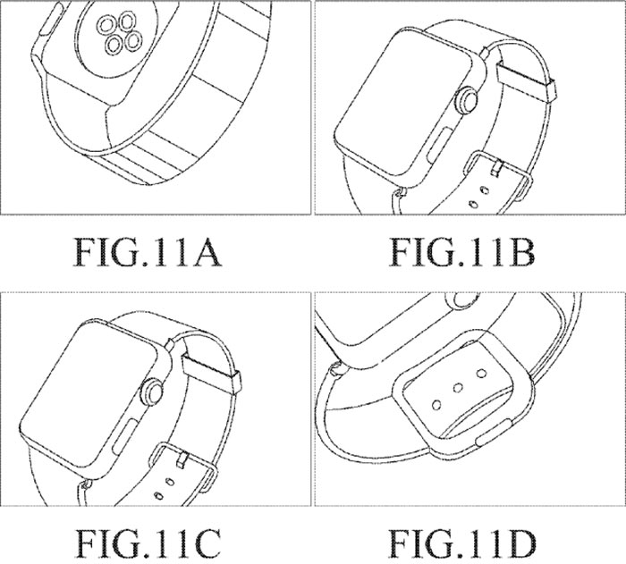 Samsung пытается запатентовать «носимое электронное устройство», как две капли воды похожее на Apple Watch
