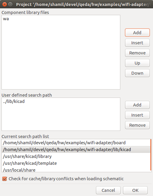 Eeschema Properties