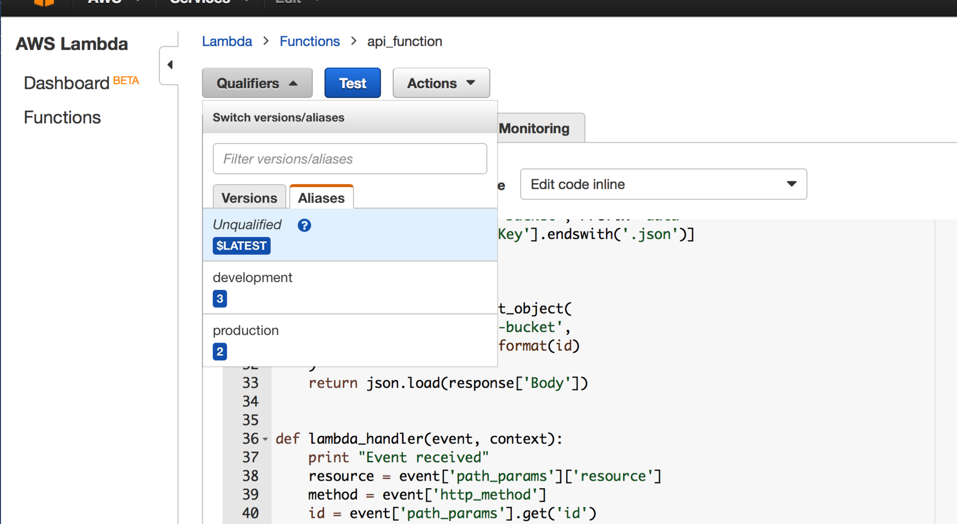 Создание WebView приложения на базе AWS ApiGateway и AWS Lambda - 7