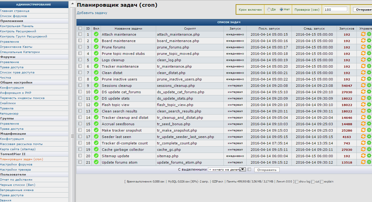 Forums forum php act