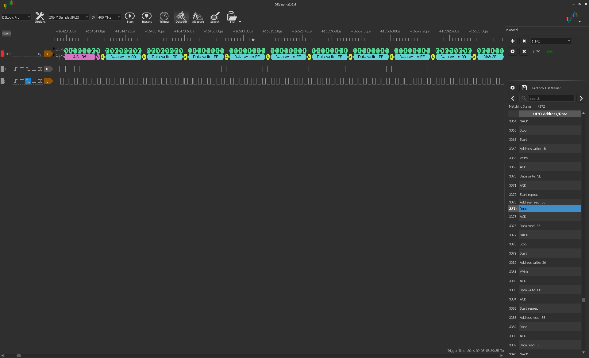 Небольшой обзор логических анализаторов Saleae Logic Pro 8 и DreamSourceLab DSLogic Pro - 15