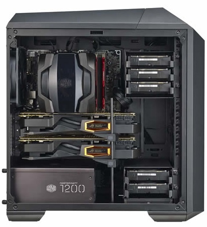 Для корпуса Cooler Master MasterCase Pro 3 можно докупать новые элементы и модули