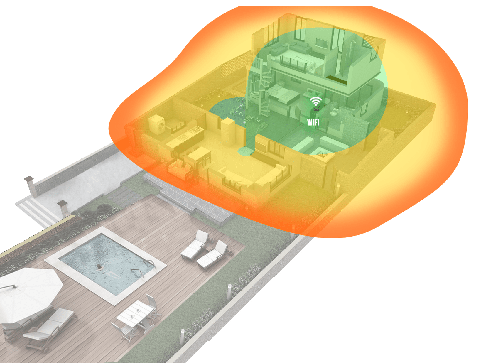 Большая зона покрытия wifi. Зона покрытия WIFI роутера. Дальность покрытия WIFI роутера. Зона охвата вай фай роутера. Радиус покрытия WIFI роутера.