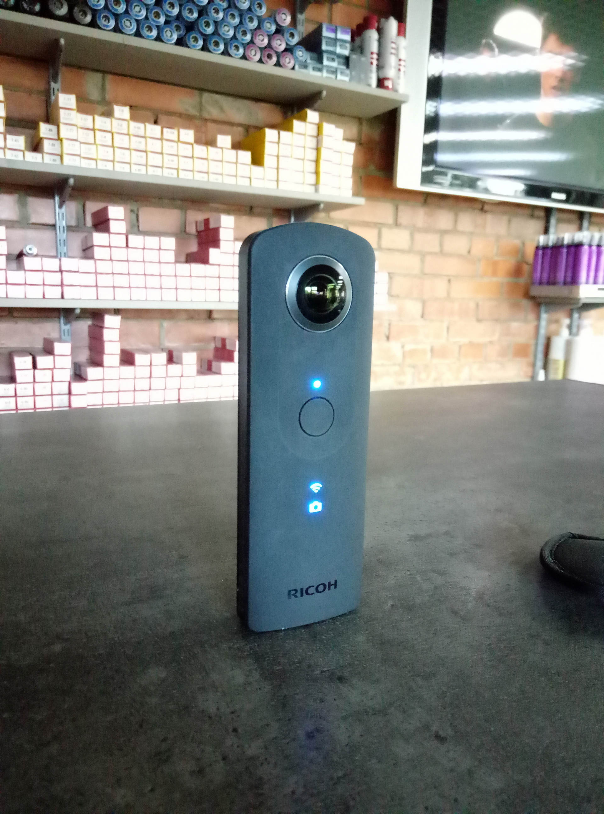 Ricoh theta S, тест в рабочих условиях - 7