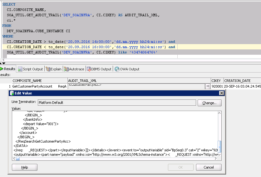 Разработка заглушек бизнес-процесса на языке BPEL на основе Oracle SOA Suite и Weblogic - 60