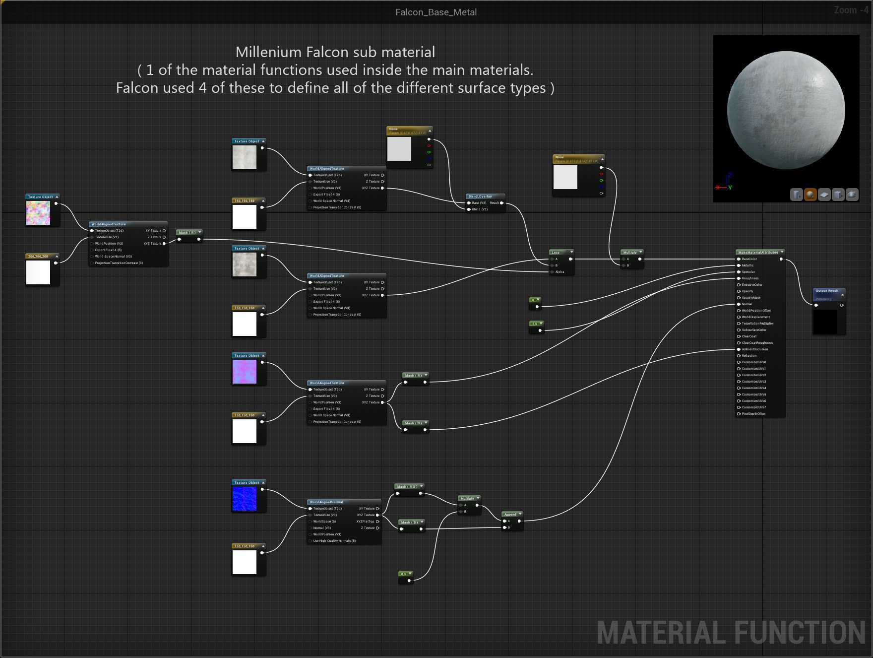 Создание сцены из Star Wars в Unreal Engine 4 - 18