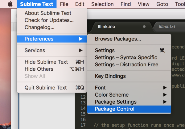 Программируем Arduino с помощью Sublime + Stino на MacOS - 4