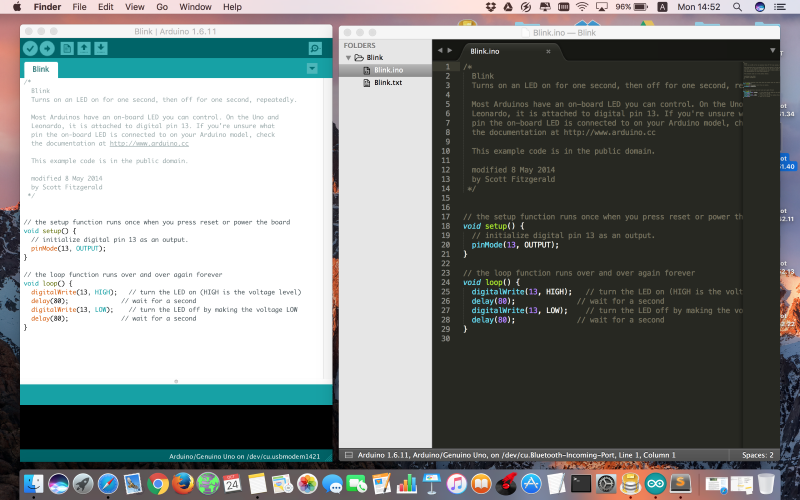 Программируем Arduino с помощью Sublime + Stino на MacOS - 1