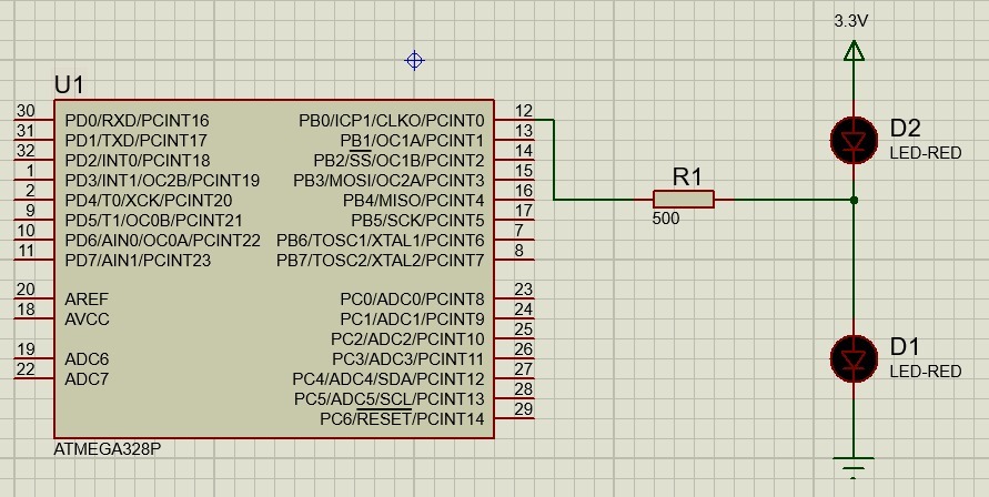 Предел минимального Hello Word на AVR составляет 0 бит - 3