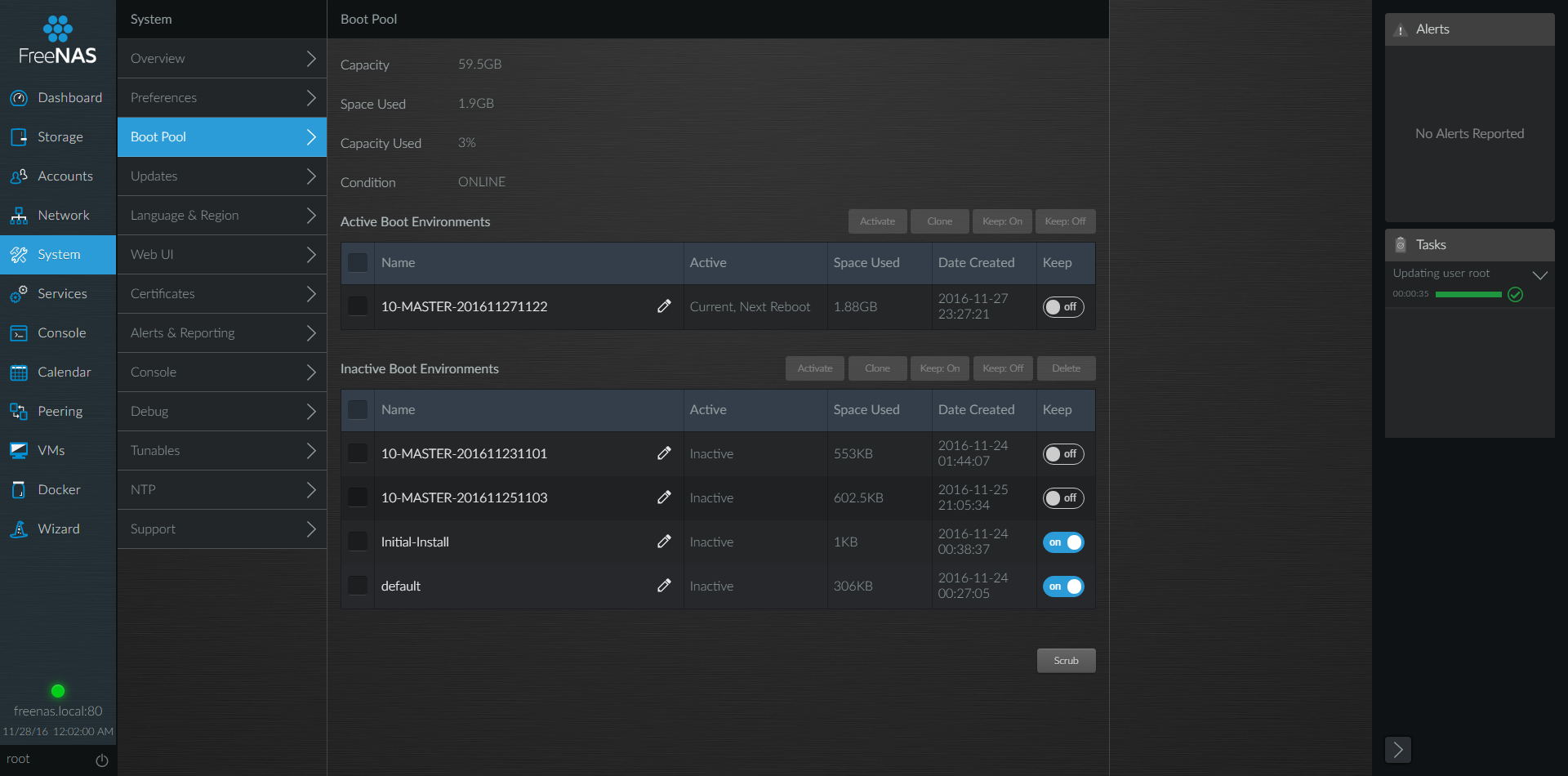 FreeNAS 10 — новое лицо старого хранилища - 8