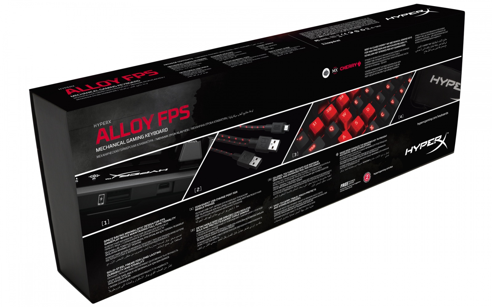 HyperX Alloy FPS — Красный, синий, коричневый — выбирай себе любой - 5