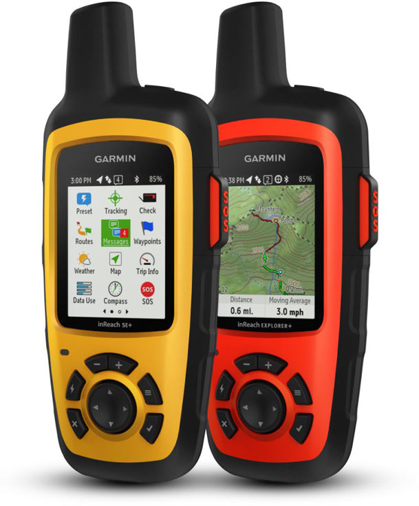 Устройства Garmin inReach SE+ и inReach Explorer+ стали первыми, в которых нашла применение технология спутниковой связи inReach