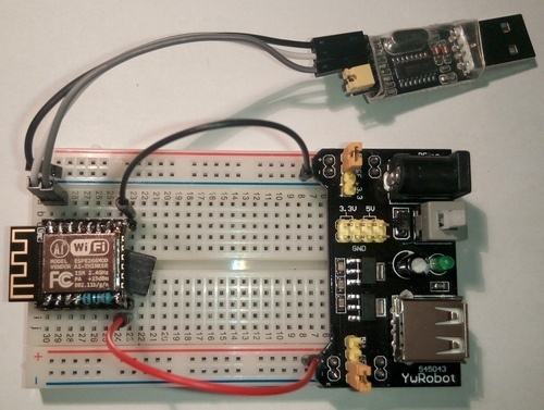 Варианты подключения ESP826 ESP-12. Экзотика - 11