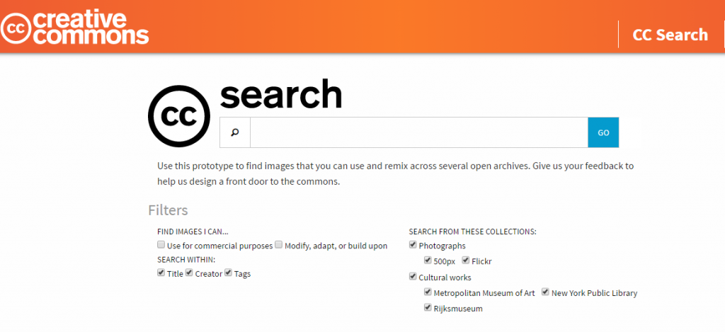 Creative Commons запускает сервис для поиска бесплатных изображений - 1