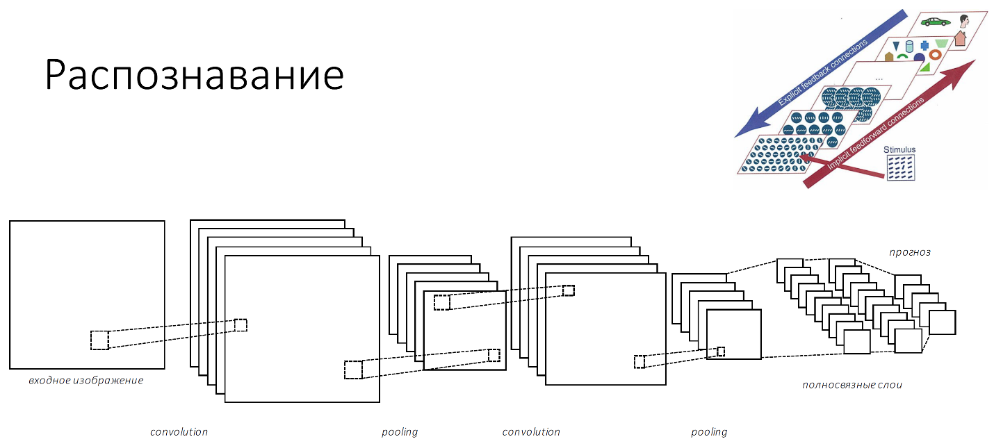 Сверточная нейронная сеть схема