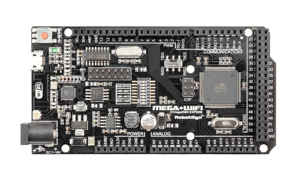 RobotDyn Mega + ESP8266