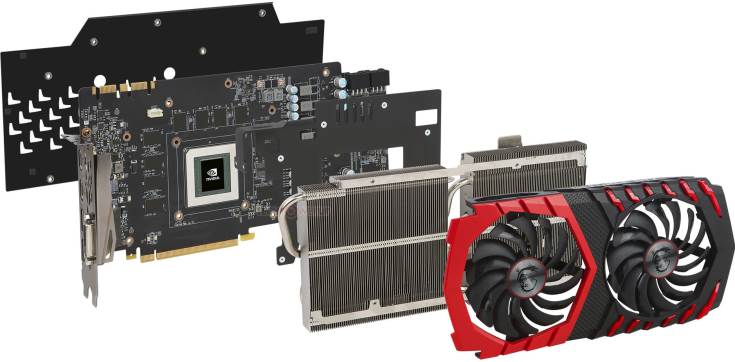 3D-карта MSI GeForce GTX 1080 Ti Gaming X