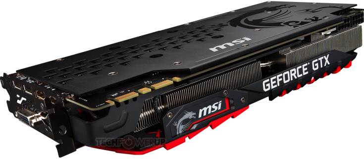 3D-карта MSI GeForce GTX 1080 Ti Gaming X