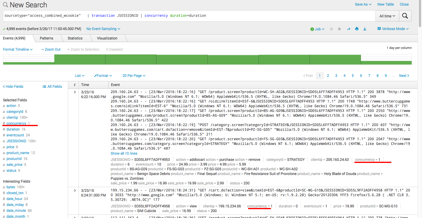 Splunk. Введение в анализ машинных данных — часть 2. Обогащение данных из внешних справочников и работа с гео-данными - 13