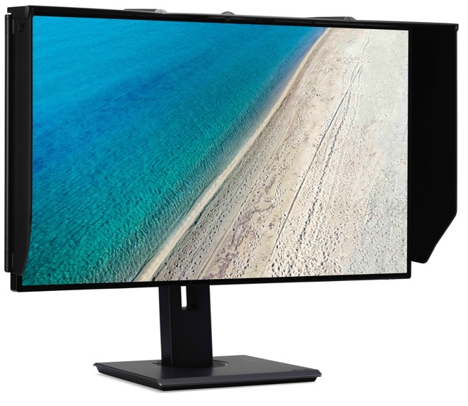 Монитор Acer ProDesigner PE320QK имеет разрешение 4K UHD