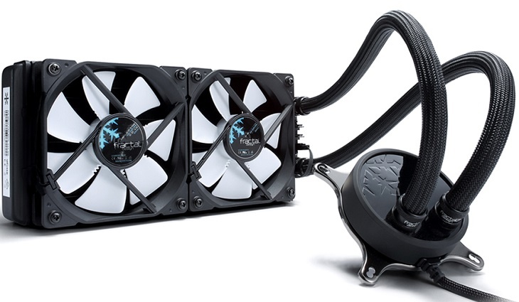 В оснащение СВО Fractal Design Celsius S24 и Celsius S36 входят фирменные вентиляторы X2 GP-12