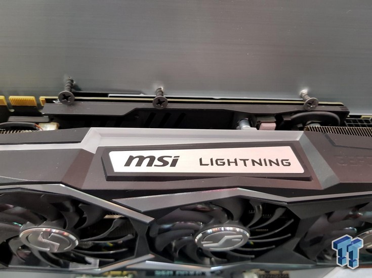 Появились фото адаптера MSI GeForce GTX 1080 Ti Lightning Z 