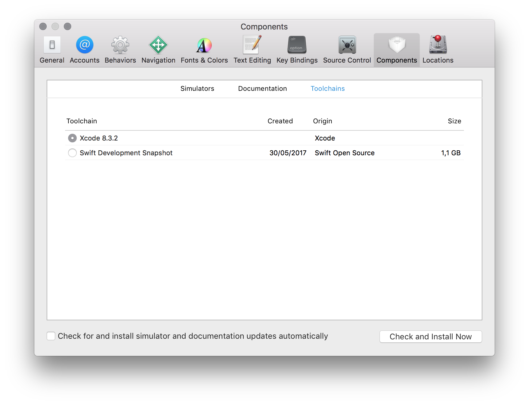 Behaviour account. Xcode Set Swift Version. Generic components. Swift Instagram text Editor. Advanced os\.