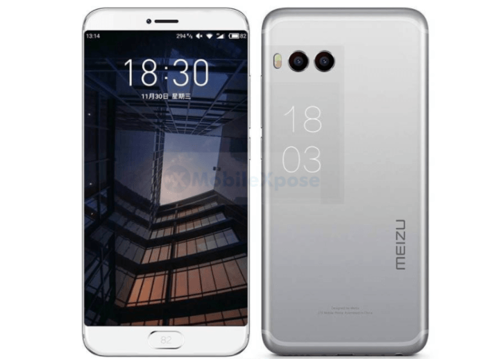 Meizu Pro 7 действительно может получить два дисплея