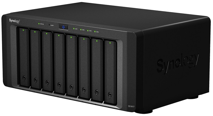 NAS Synology DiskStation DS1517 и DS1817 имеют схожую платформу, но разное оснащение