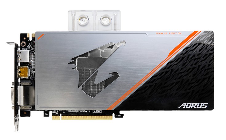 Gigabyte представила карту Aorus GeForce GTX 1080 Ti Waterforce WB Xtreme Edition 11G