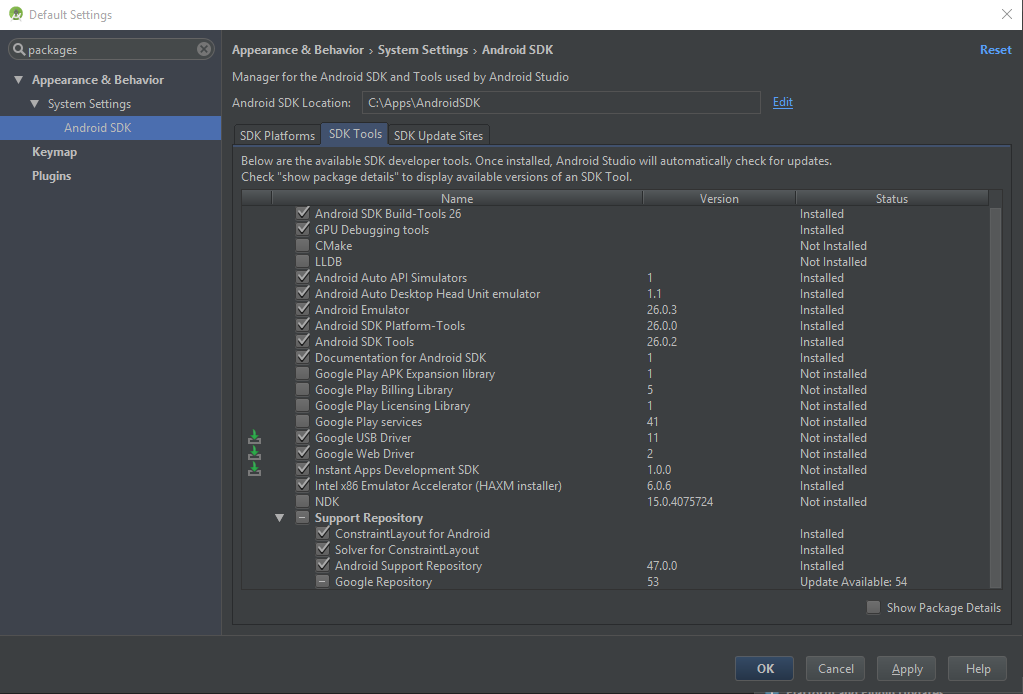 Android system development kit