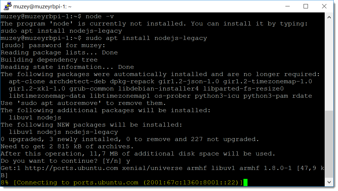 Заметки маркетолога: Как поставить Ubuntu на RPI и подключить к Azure IoT Hub - 20