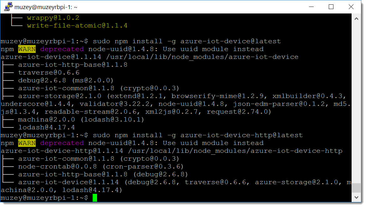 Заметки маркетолога: Как поставить Ubuntu на RPI и подключить к Azure IoT Hub - 26