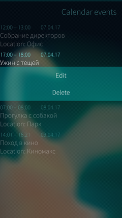 Разработка для Sailfish OS: Работа c календарем и списком контактов - 5