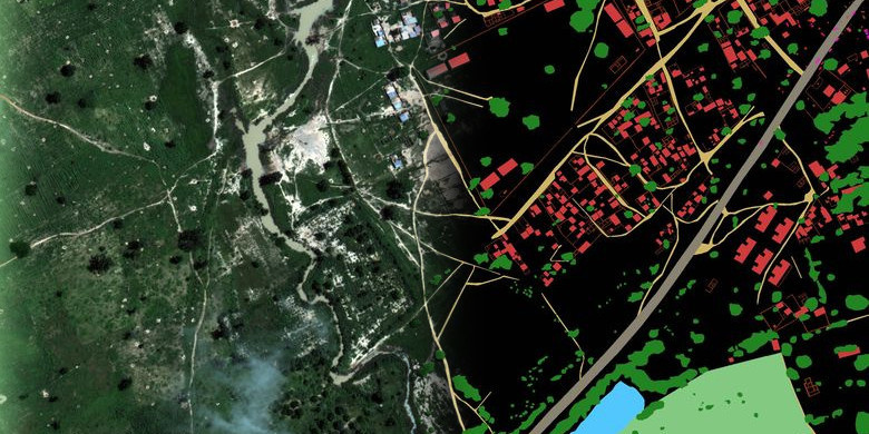 Как программно разметить спутниковую фотографию? Решение задачи Dstl Satellite Imagery Feature Detection - 1