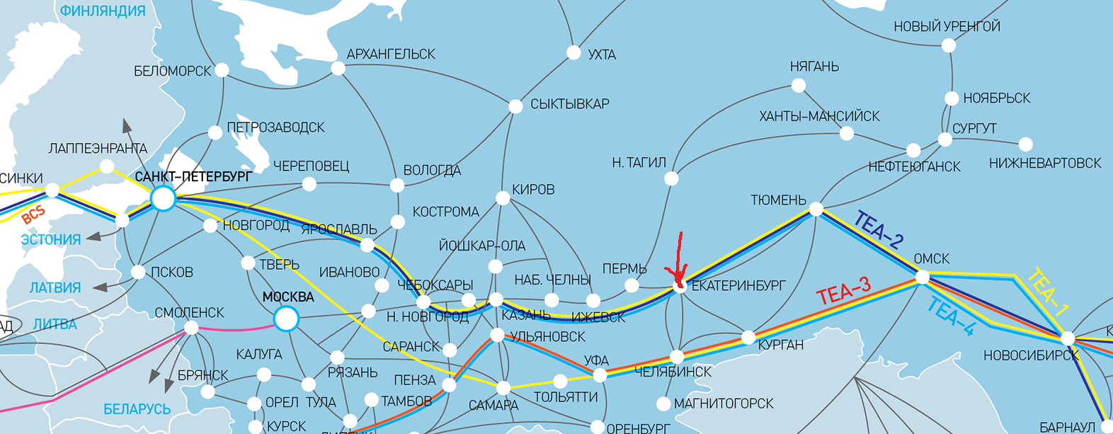 Карта интернет соединения