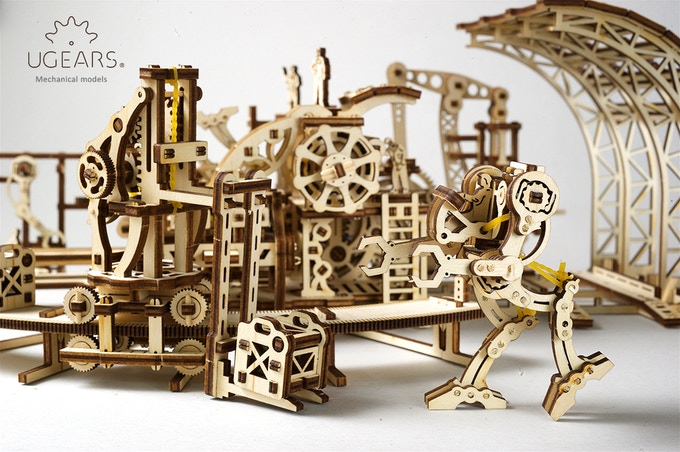 Ugears: в полку деревянных 3D пазлов прибыло. Теперь с музыкой - 8