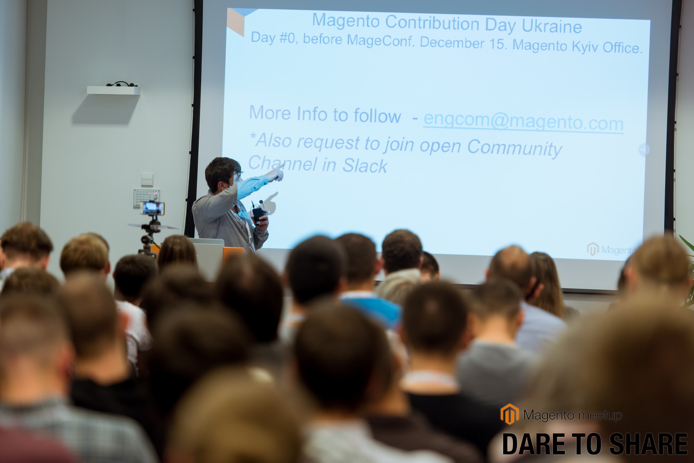 Magento Dare to Share. Осень — сезон Magento митапов - 9